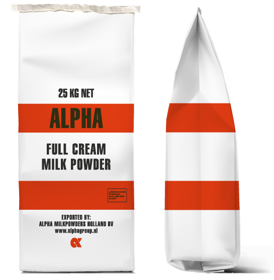 Alpha Full Cream Milkpowder bag